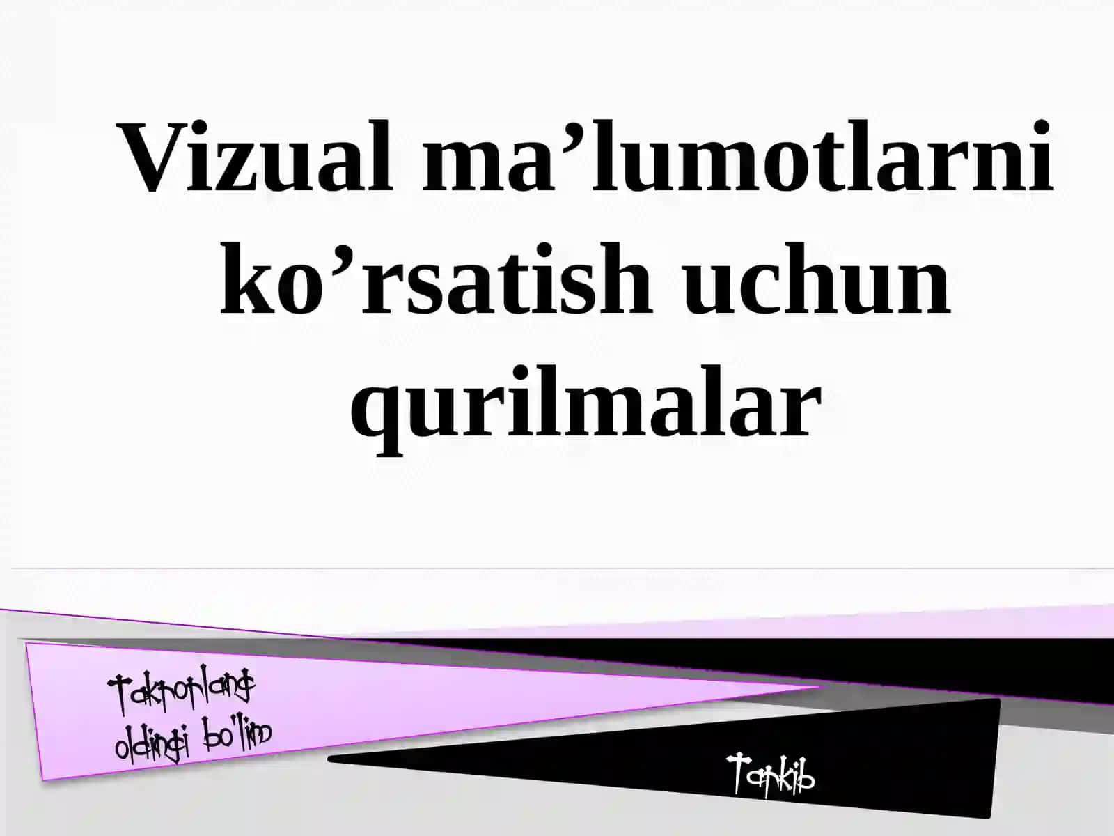 Axborotni chiqarish 4