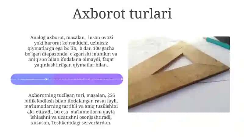 Ovozli axborot 4
