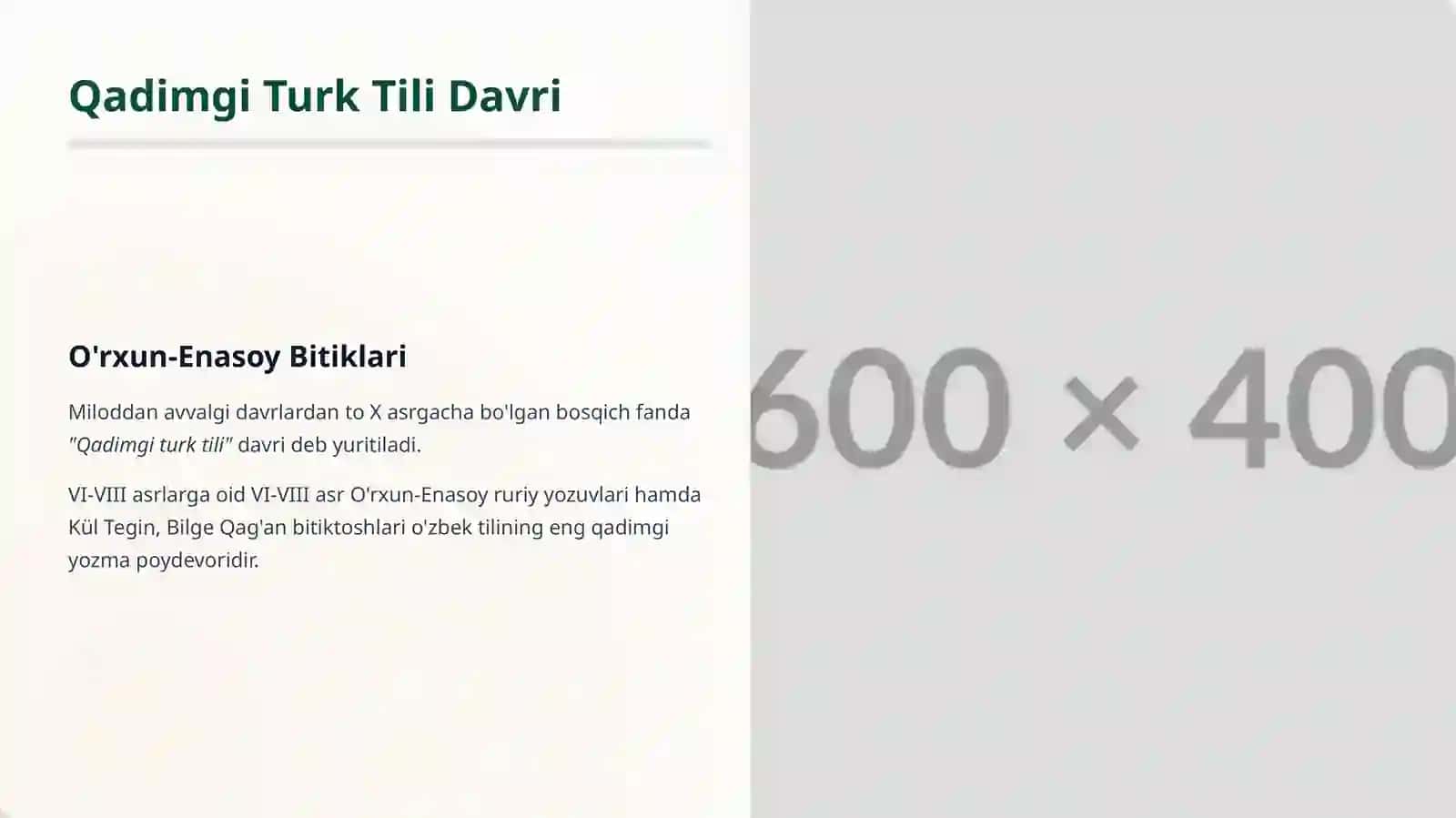 O'zbek Tili Kelib Chiqishi va Davlat Tiliga Aylanish Tarixi 4