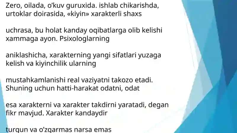 Xarakteraksentuasiyaivauningtiplari 4