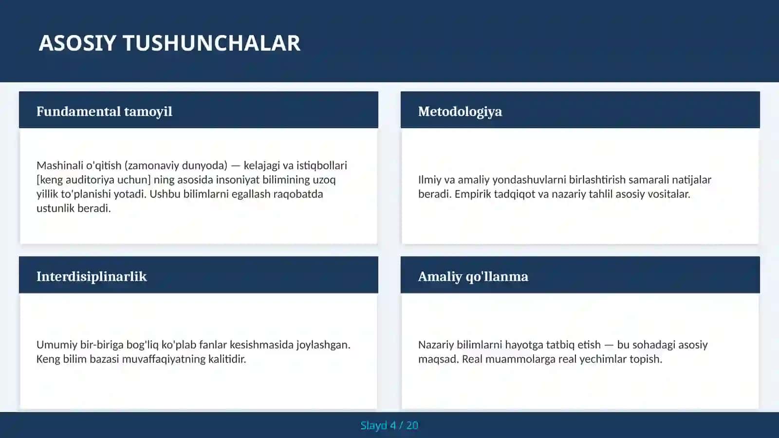 Mashinali o'qitish (zamonaviy dunyoda) — kelajagi va istiqbollari [keng auditoriya uchun] 4