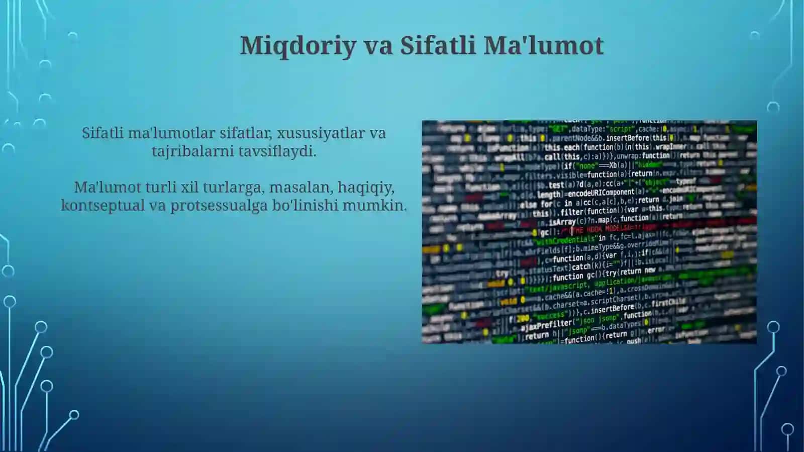 Axborottushun Chasi Vaturlari 4