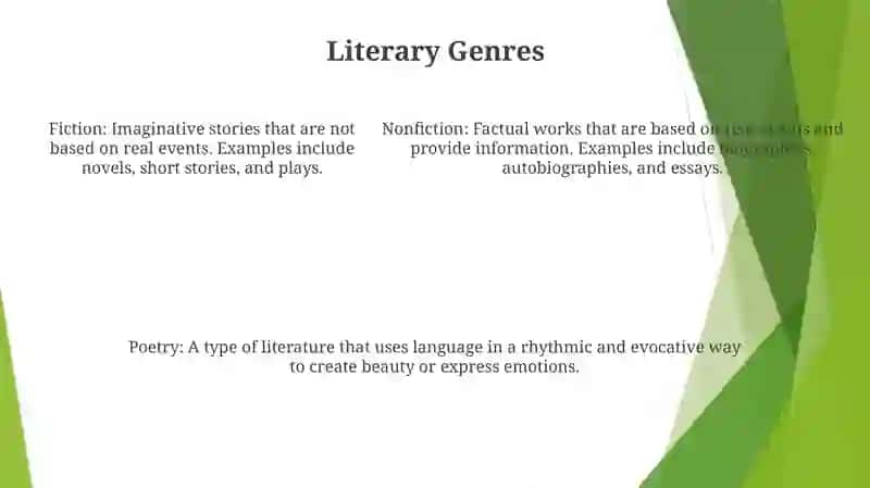 Types Of Genres 4