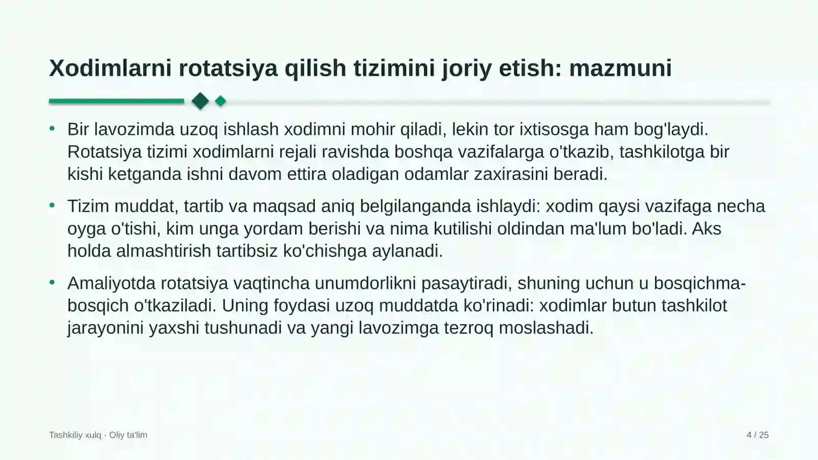 xalqaro yuk tashishda xodimlarni rotatsiya qilish tizimini joriy etish 7992 4