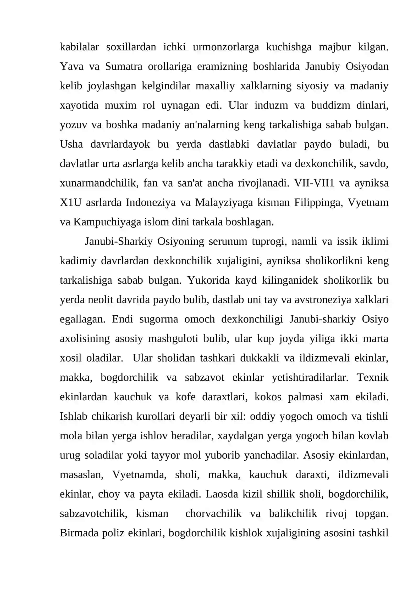 Janubi-sharqiy osiyo xalqlari 4