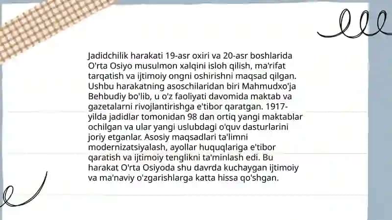 Jadidchilik harakati 4