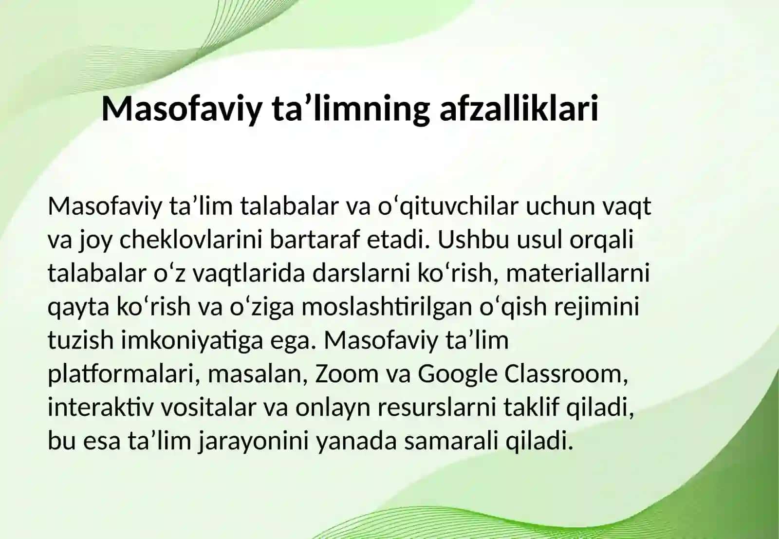 Masofaviy va gibrid ta’lim: sifat va samaradorlikni taqqoslash 4