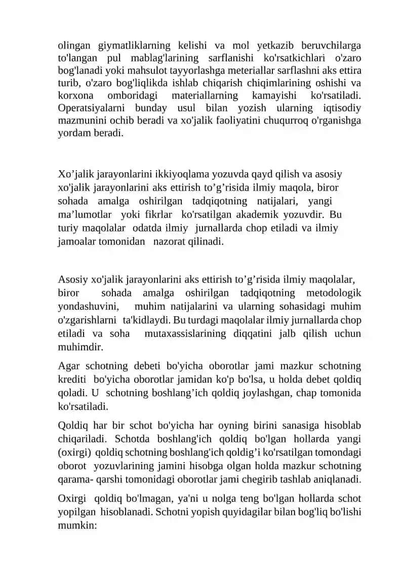 Moliya hisoboti 4
