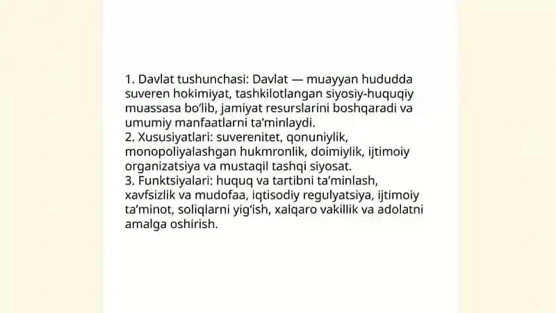 Yuridik fanlar tizimida Davlat va huquq nazariyasi 4