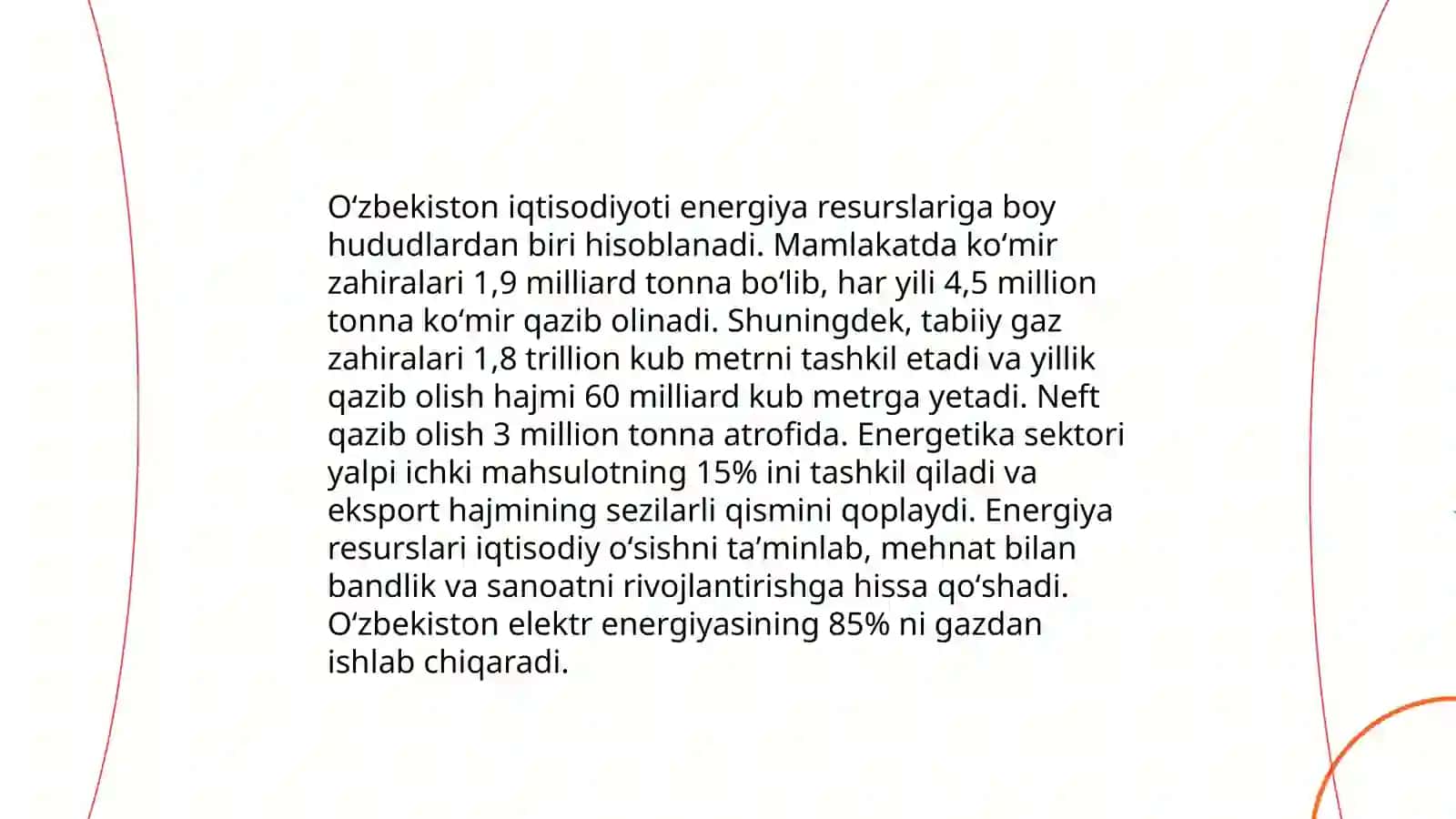Oʻzbekistonning mintaqada tutgan oʻrni va salohiyati 4