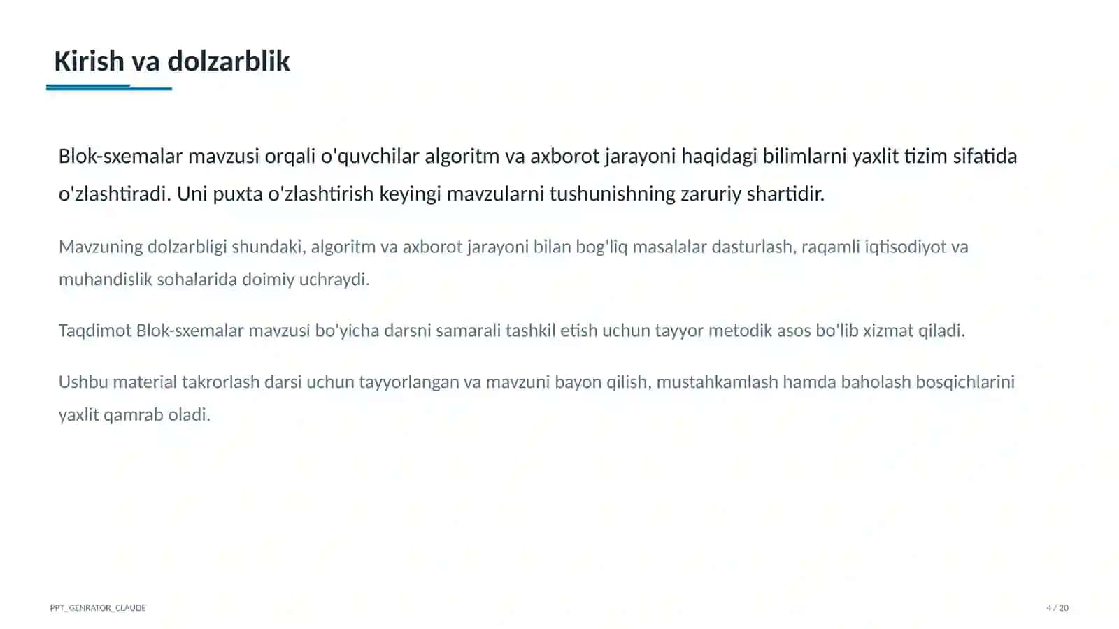 Blok-sxemalar (8-sinf) 4
