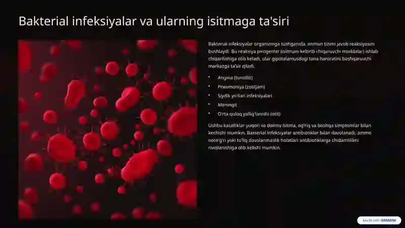 Infeksiya bilan bog'liq bo'lgan isitma kasalliklari 4