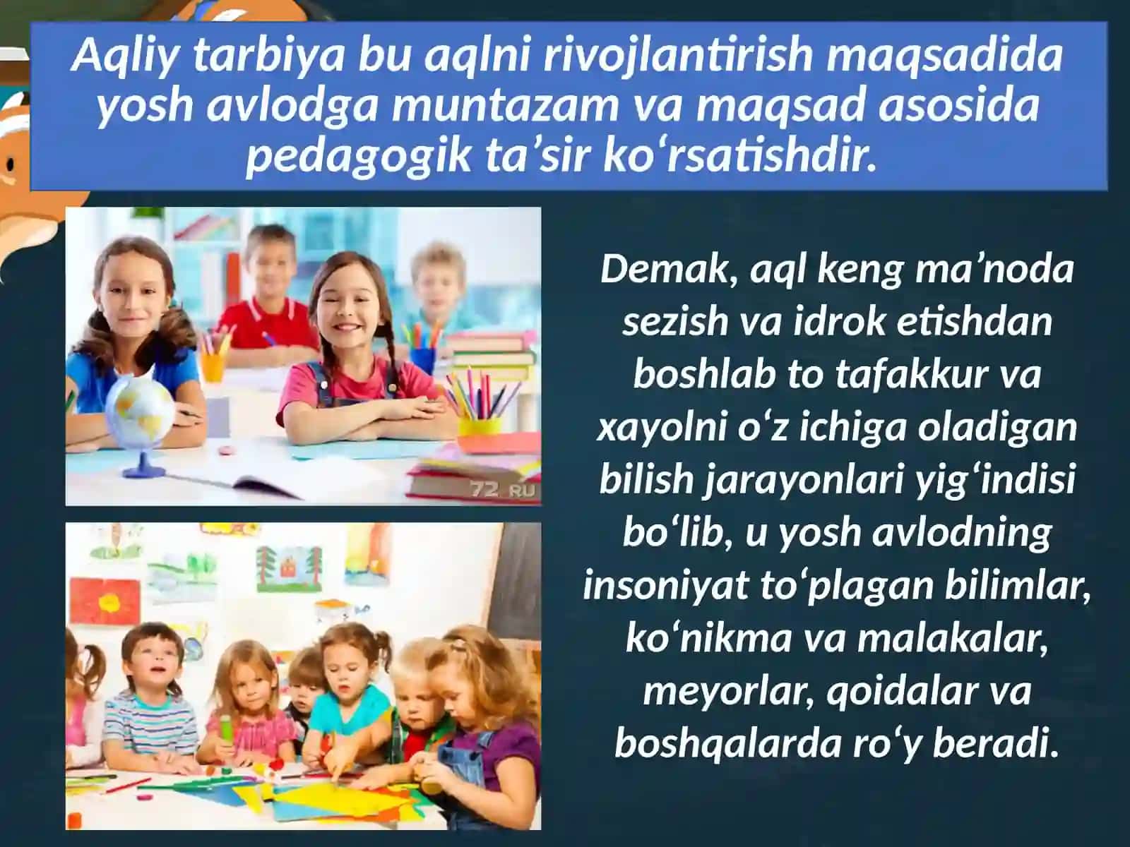 Aqliy tarbiya va ta’lim 4