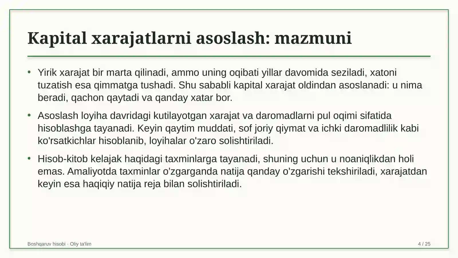 uy hayvonlari uchun veterinariya klinikalarida kapital xarajatlarni asoslash 3009 4