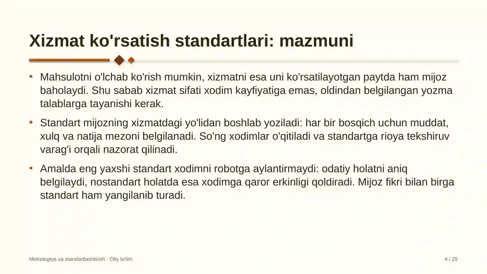 Avtomobil yuvish shoxobchalarida xizmat ko'rsatish standartlarini ishlab chiqish 4