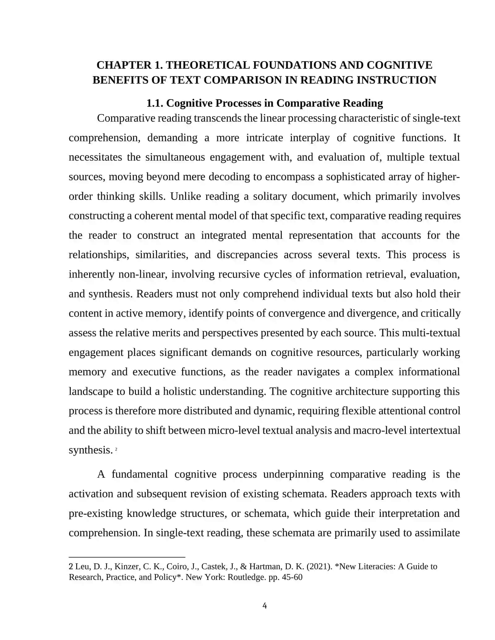 TEACHING READING WITH TEXT COMPARISION ACTIVITIES 4