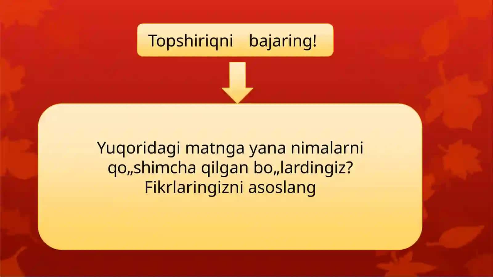 6-sinf“Tarbiya” 4