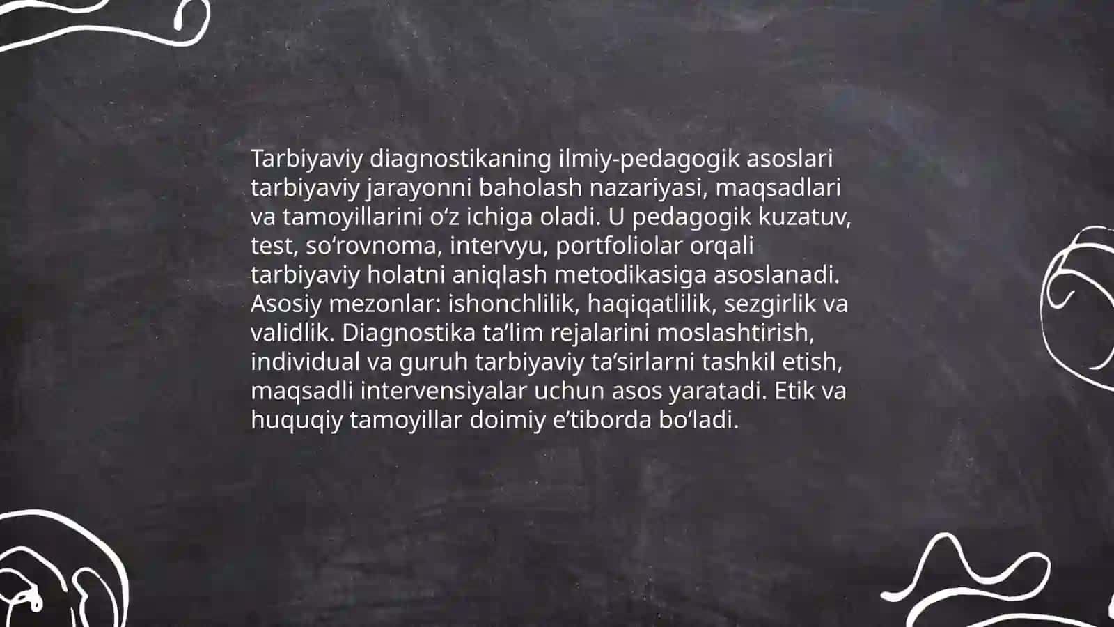Tarbiyaviy diagnostika pedagogikaning ilmiy va amaliy sohasi sifatida 4