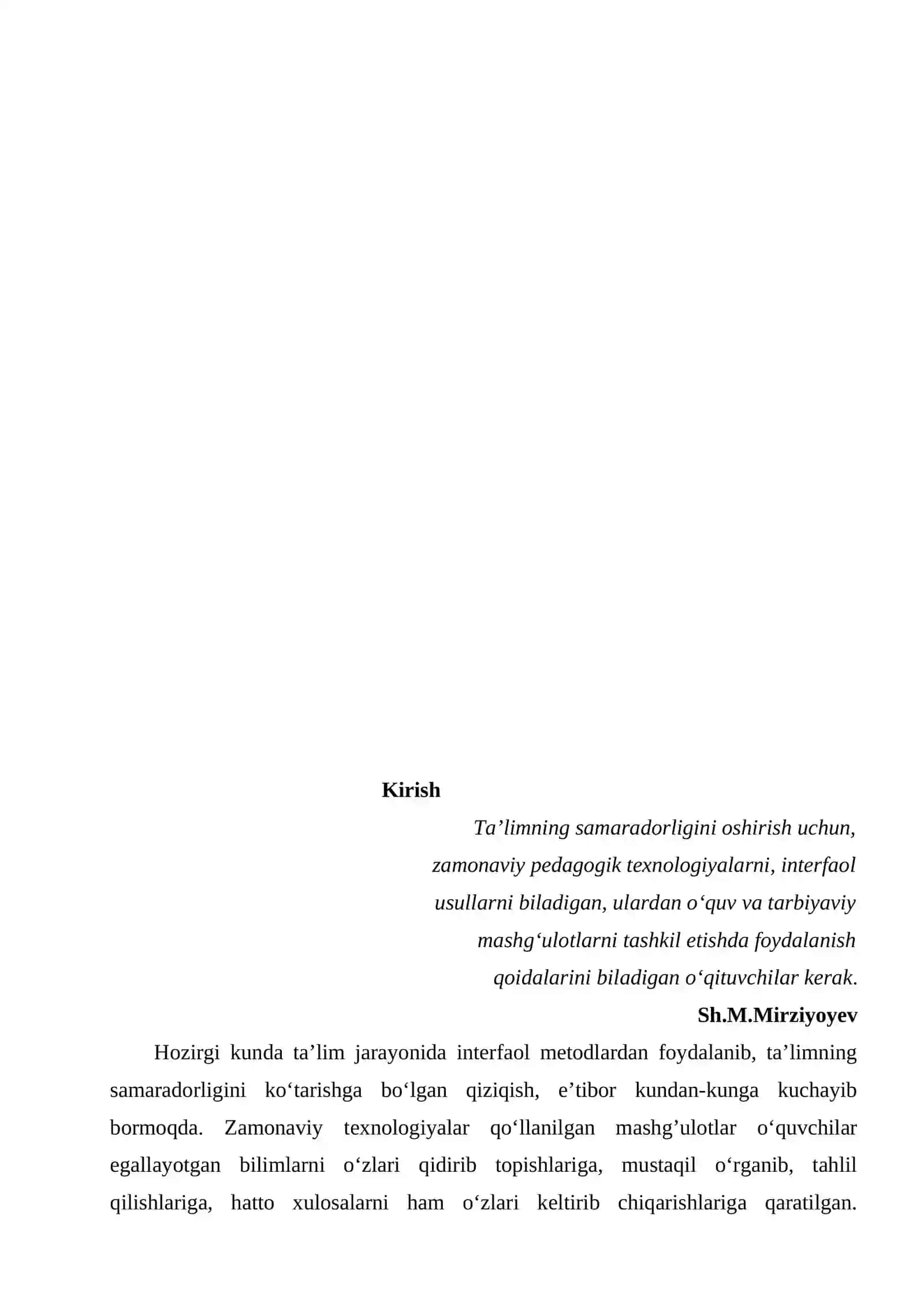 Matematikani O’qitishda Interfaol Metodlardan Foydalanish 4
