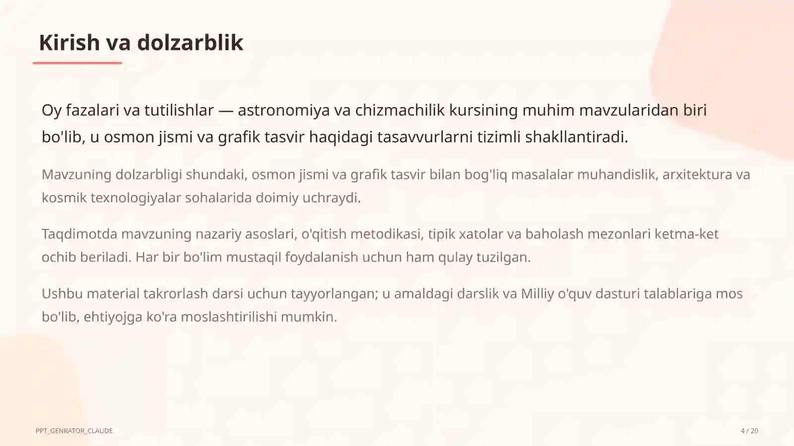 Oy fazalari va tutilishlar (9-sinf) 4