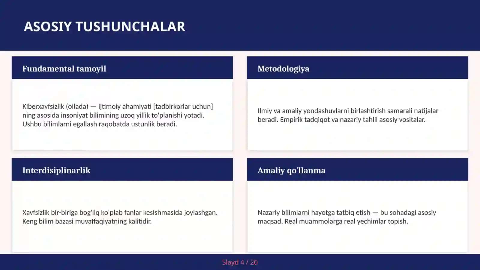 KIBERXAVFSIZLIK (OILADA) — IJTIMOIY AHAMIYATI [TADBIRKORLAR UCHUN] 4