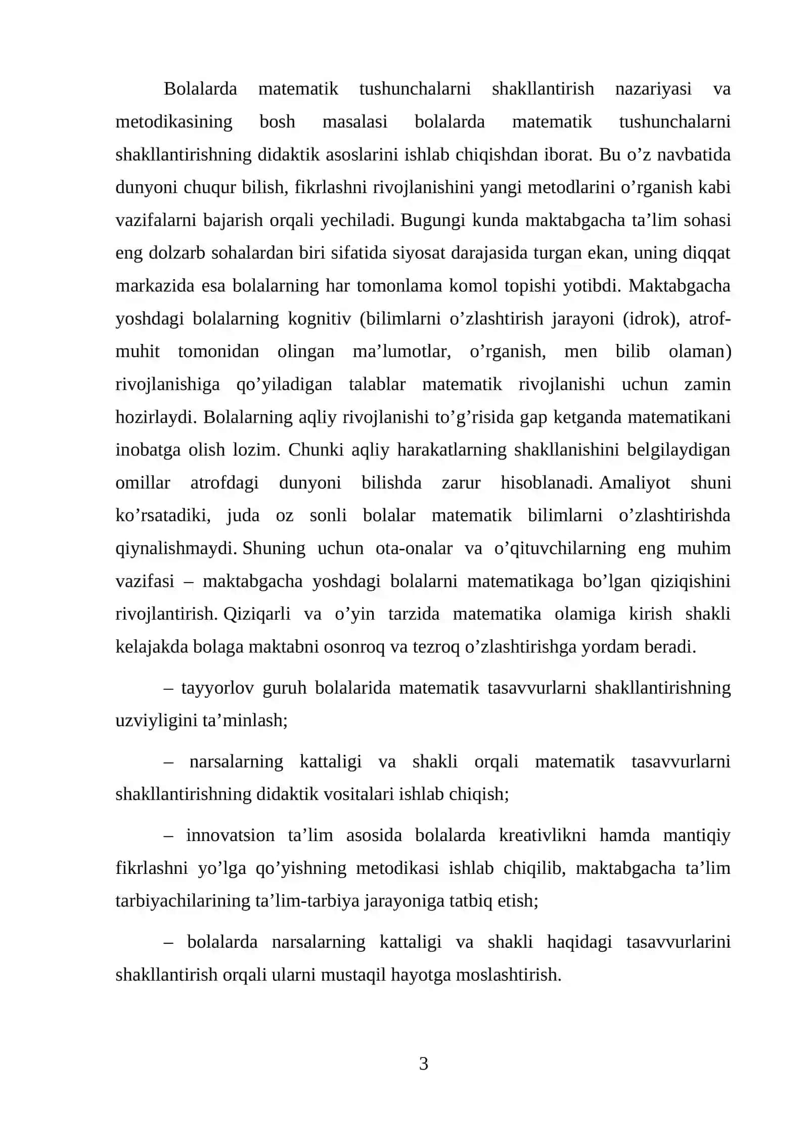 Bolalarning matematik tasavvurlarini rivojlantirish 4