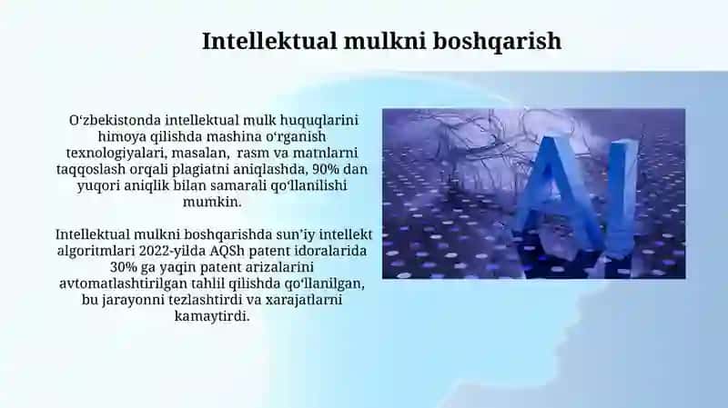 Sunʼiy intellekt va mashina oʻrganish huquqiy sohada qanday qoʻllanilishi 4