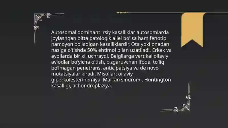 Irsiy kasalliklar 4
