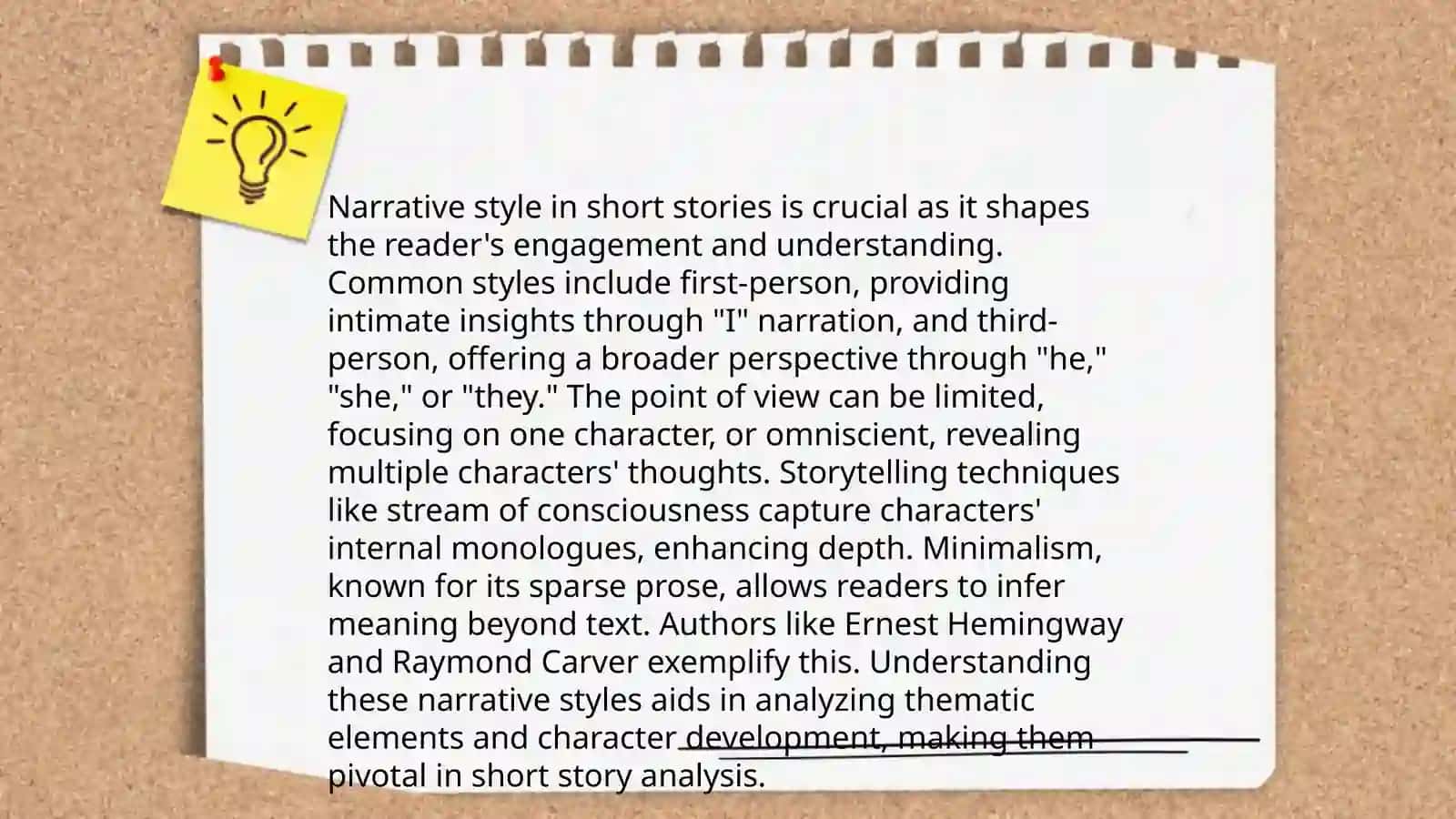 Practical examples of stylistic analysis 4