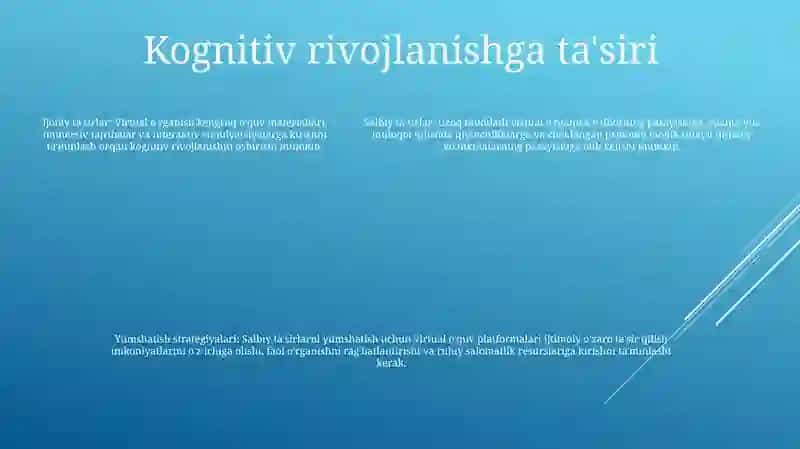 Vertual Olamning Yoshlar Ongiga TaʼSiri 4