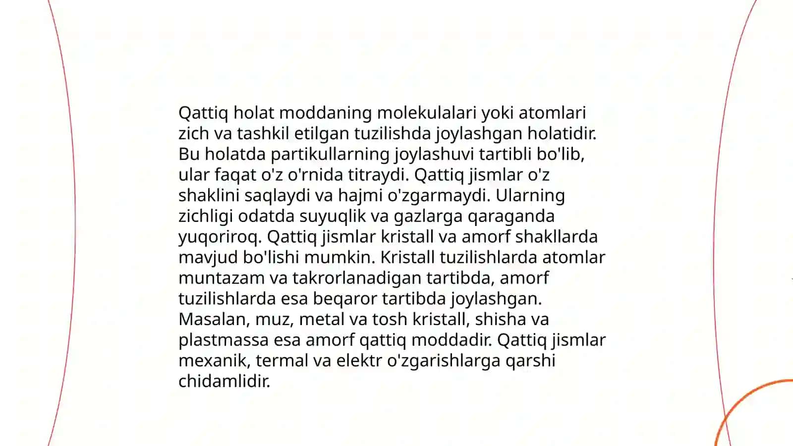 Moddalarning agregat holatlari 4
