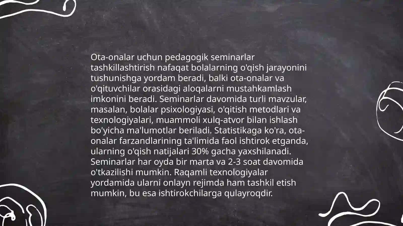 MTT da ota onalar bilan olib boriladigan ishlar boyicha yillik ish reja tuzish 4