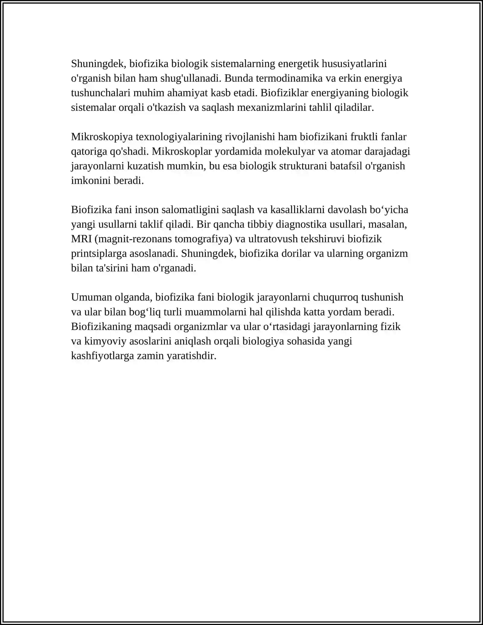 BIOFIZIKA FANINING MAQSADI VAZIFALARI VA TARIXI 4