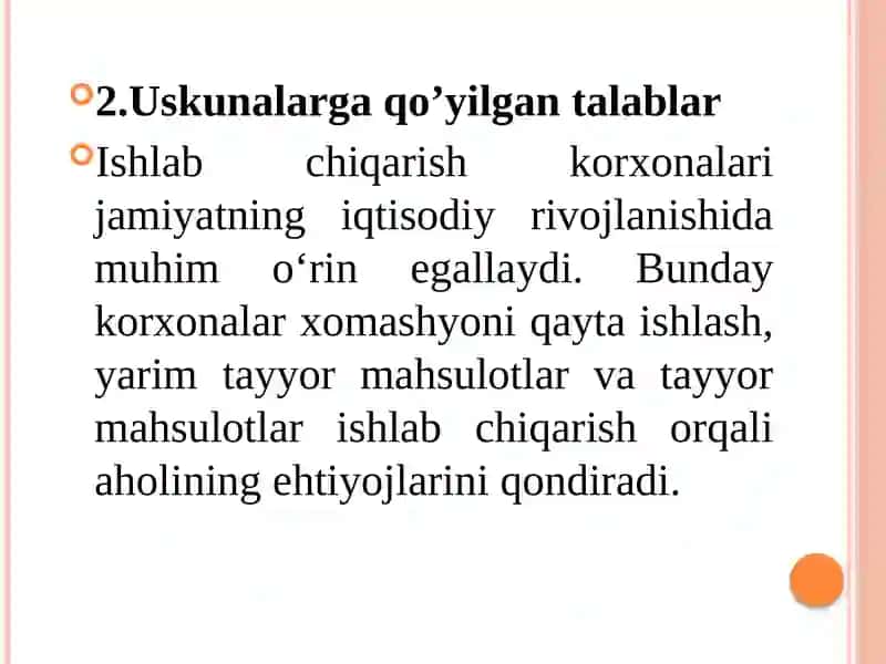 Xavfsizlik texnikasi talablari 4