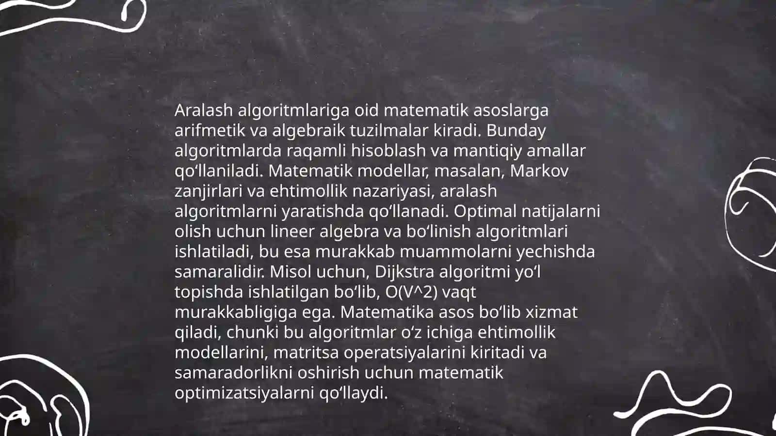 ARALASH ALGORITMLAR 4