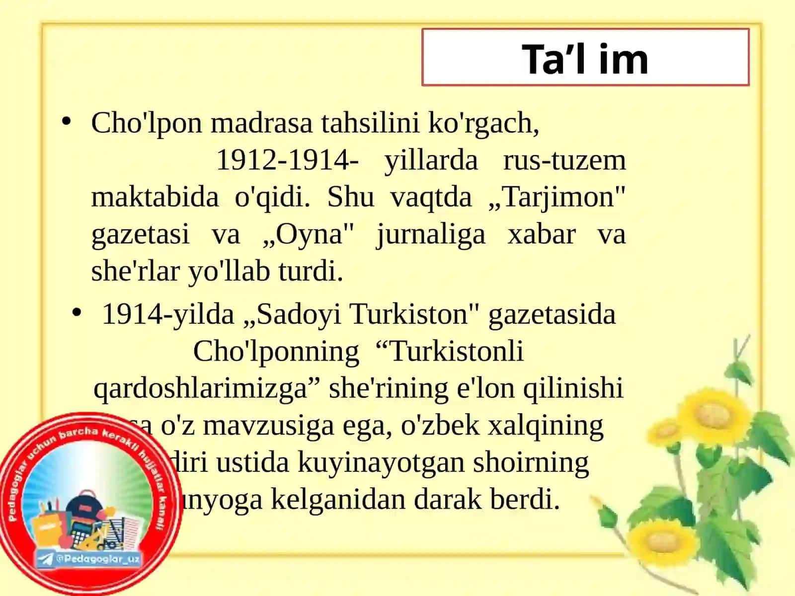 AbdulhamidSulaymono`g`liCho`lpon 4