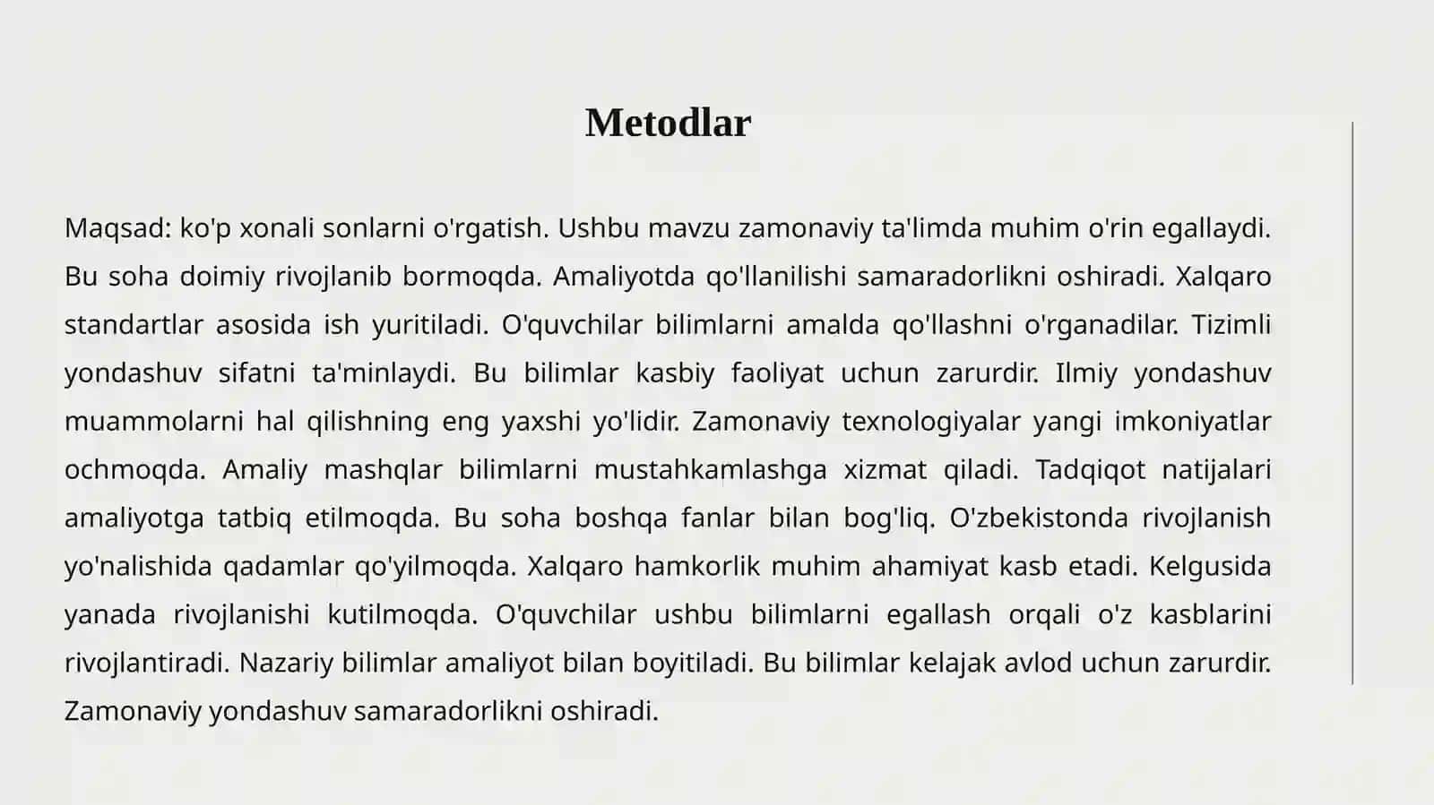 Ko'p xonali sonlar 4