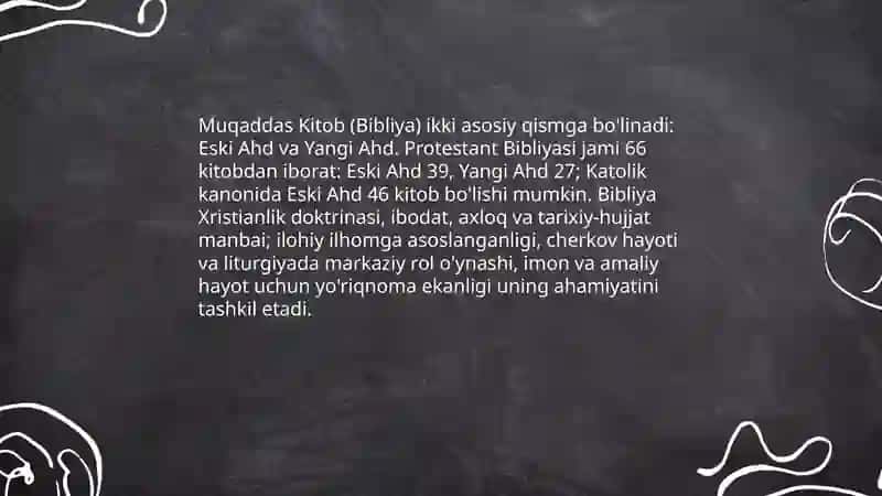 Xristianlik diniy ta‟limoti 4