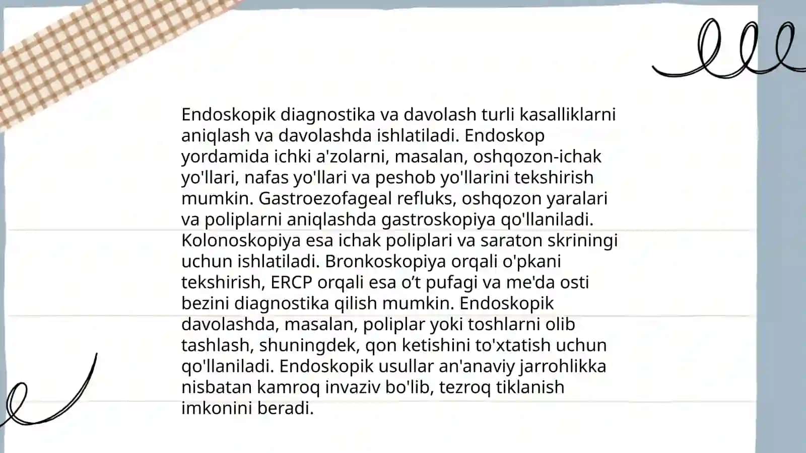 Endoskopik Usullarning Qo’llanishi 4
