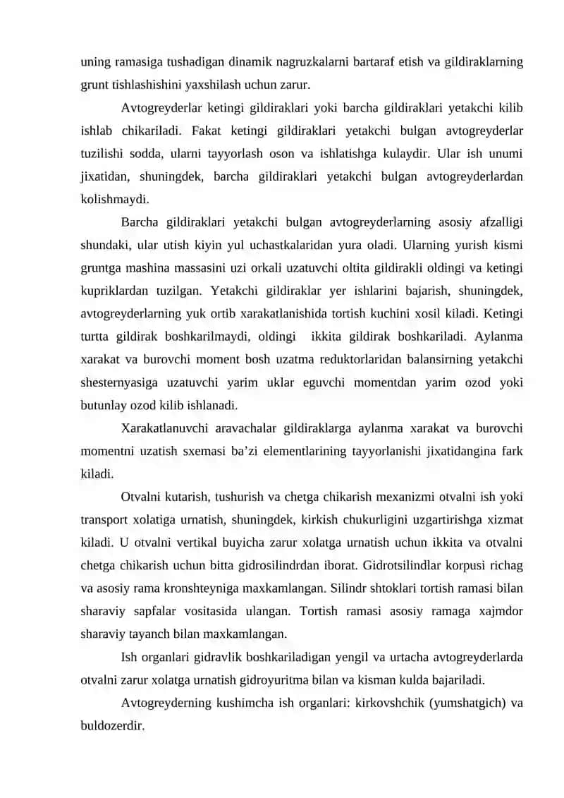 Avtogreyderlar 4