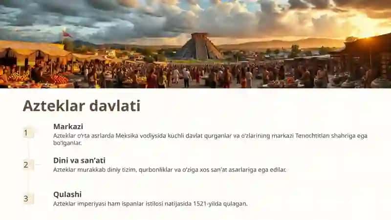 Amerika xalqlari o'rta asrlarda 4