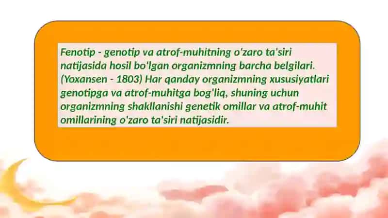 Genotip va Fenotip 4
