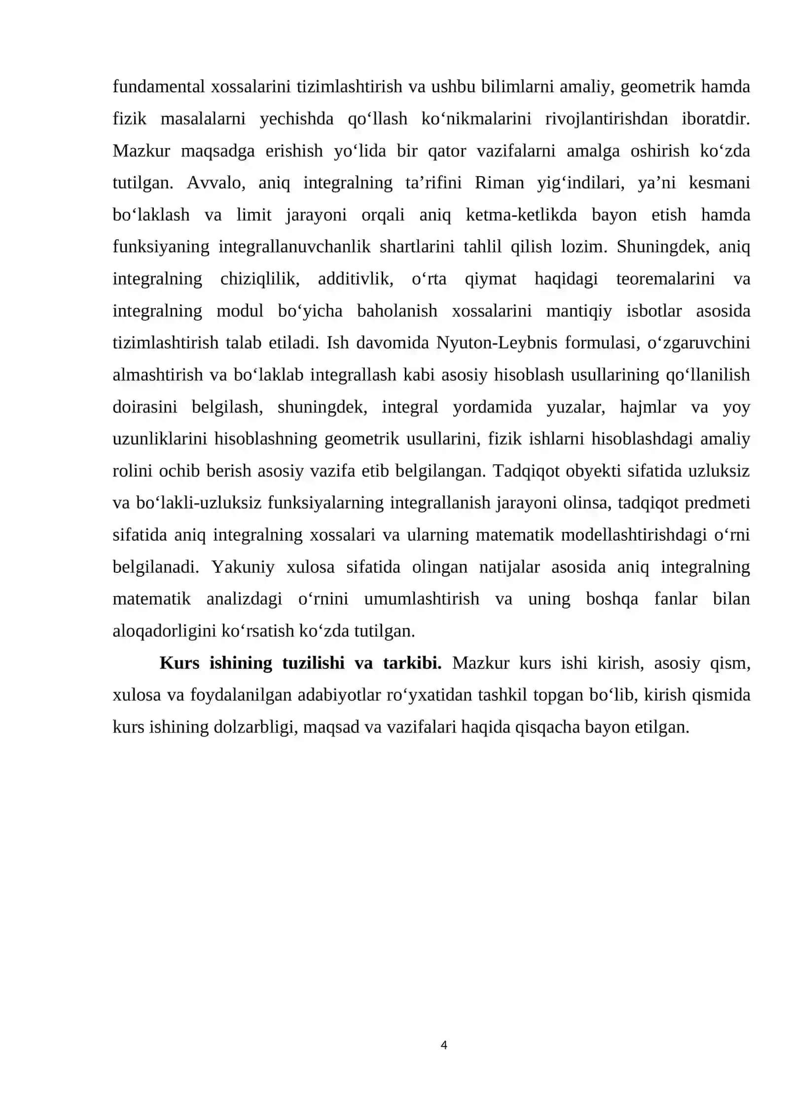 Aniq integral va uning xossalari 4