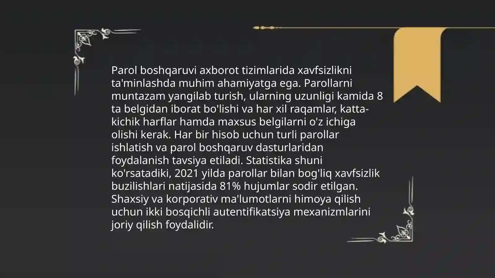 Ma'lumotlarni himoya qilish 4