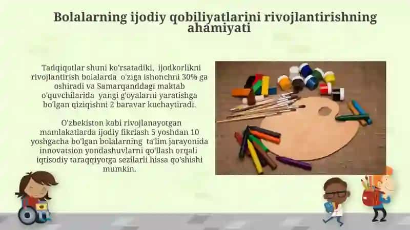 Sahnalashtirish faoliyati jarayonida bolalar ijodkorligini rivojlantirish metodlari 4