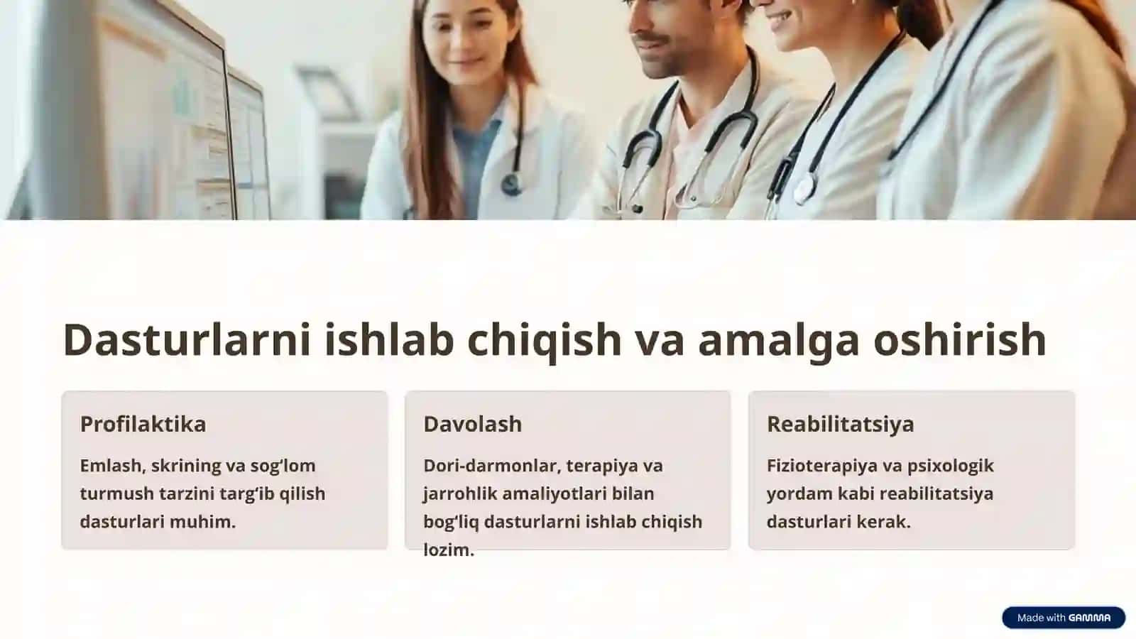 Sog‘liqni saqlashni rejalashtirish: Asosiy tushunchalar va usullar 4