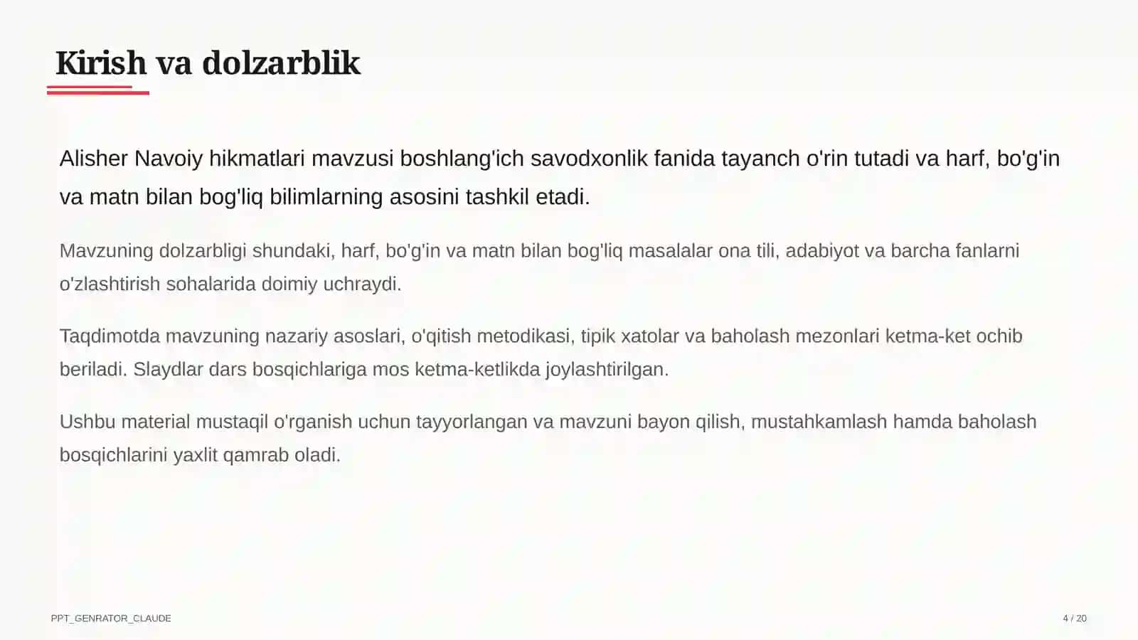 Alisher Navoiy hikmatlari (3-sinf) 4