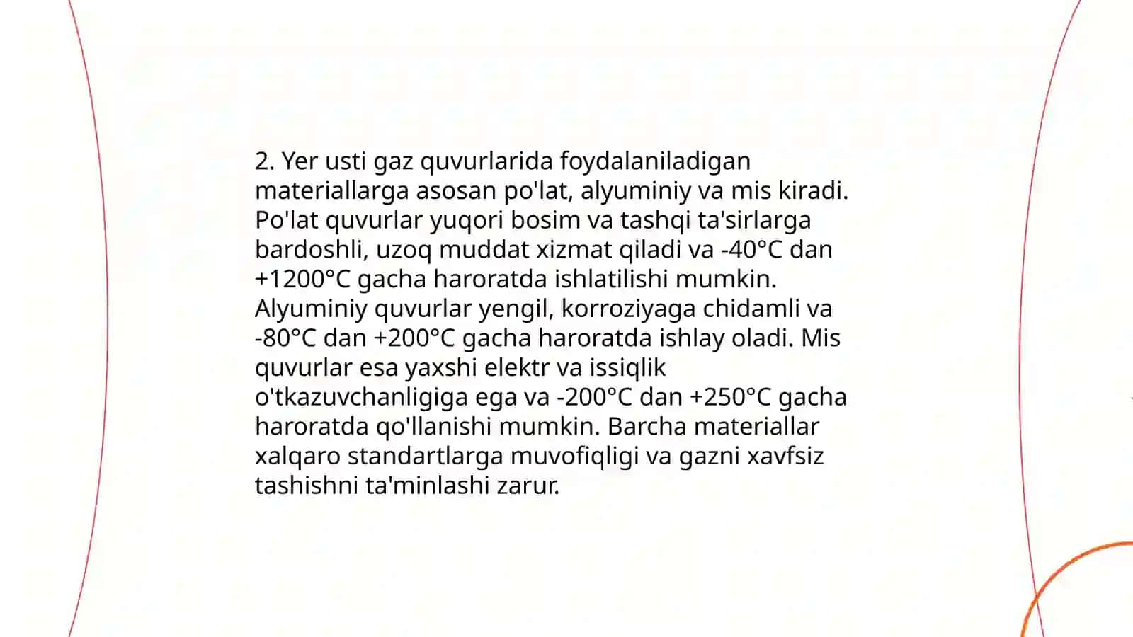 Yer osti va yer usti gaz quvurlari 4