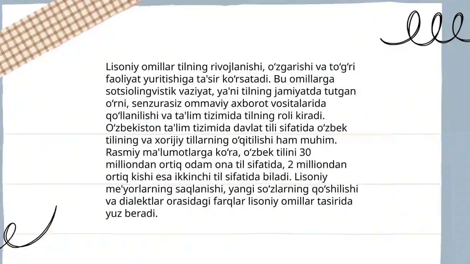 Adabiy til taraqqiyotidagi lisoniy va nolisoniy omillar 4