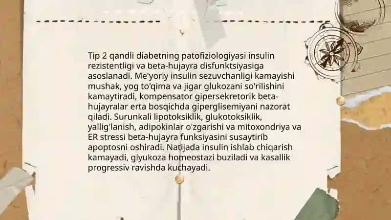 Qandli diabetning 2-turi 4